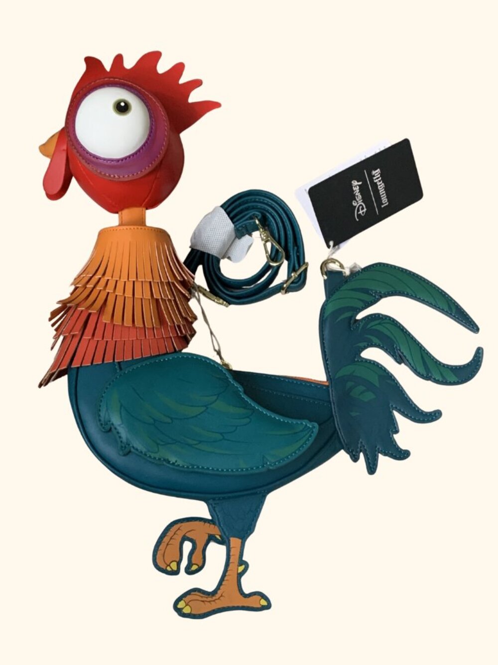 Disney Moana Hei Hei the Rooster Crossbody Bag by Loungefly - New with Tag - Picture 2 of 13